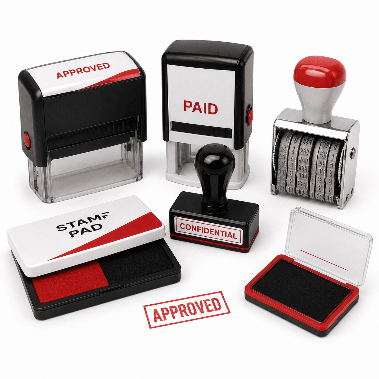 Stamps and Stamp Pads