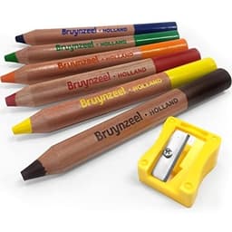 Colored Pencil Bruynzeel Shorties  6/Pack - Image 1
