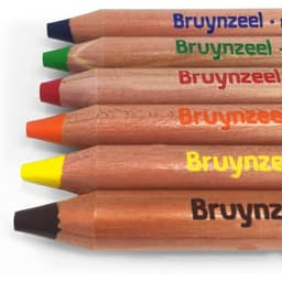 Colored Pencil Bruynzeel Shorties  6/Pack - Image 3