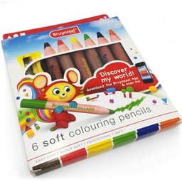 Colored Pencil Bruynzeel Shorties  6/Pack - Image 4