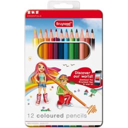 Colored Pencil Bruynzeel Basic 12/Pack Tin - Image 3