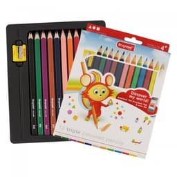 Colored Pencil Bruynzeel Triple 12/Pack - Image 2