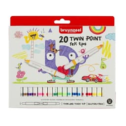 Marker Bruynzeel Twin Point 20/Pack 60125020 - Image 2