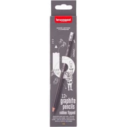 Pencil Bruynzeel Hb 12/Pack With Eraser 60211012 - Image 1