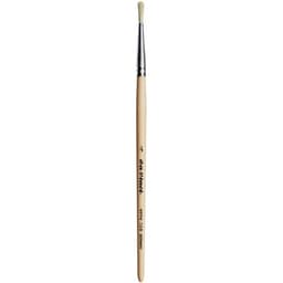 Davinci Brush Round White Bristle 128 . Size 4 - Image 1
