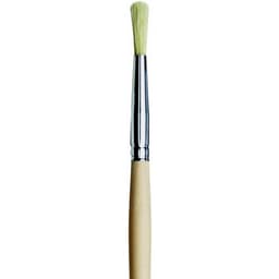 Davinci Brush Round White Bristle 128 . Size 8 - Image 2