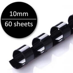 Binding Ring Mintra 10Mm 100/Pack Black 01031 - Image 1