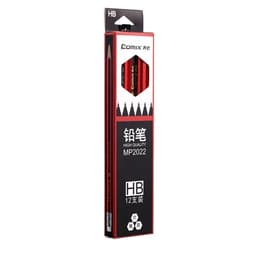Pencil Comix Hb 12/Pack W/Eraser Assorted Mp2022 - Image 5