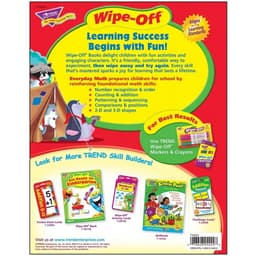 Wipe Off Book Trend,56 two-sided cards, T94224 Everyday Math - Image 4