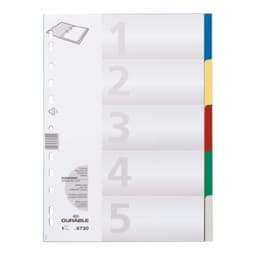 Divider Durable A4 Pp 5Tabs Assorted 6730-27 - Image 3