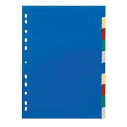 Divider Durable A4 Pp 10Tabs Assorted 6740-27 - Image 1