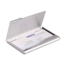 Card Case Durable 20 Cards Silver 2415-23 - Image 3