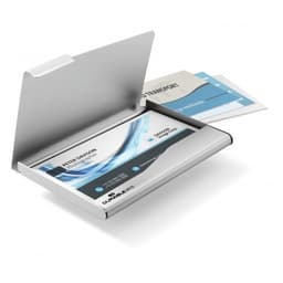 Card Case Durable 20 Cards Silver 2415-23 - Image 1