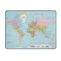 Desk Pad Durable 40X53Cm World Map 7211-19 - Image 2