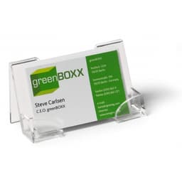 Card Holder Durable Acrylic Transparent 2414-19 - Image 3