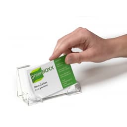 Card Holder Durable Acrylic Transparent 2414-19 - Image 1