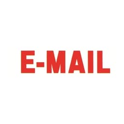 Stamp Shiny Pre-Inked "E-Mail" - Image 2