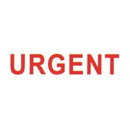 Stamp Shiny Pre-Inked "URGENT" - Image 2