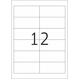 Label Herma Super Print A4  25Sh/Pack  Transparent - Image 4