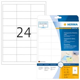Label Herma Super Print A4  25Sh/Pack  Transparent - Image 7