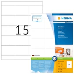 Label Herma Super Print A4 100Sh/Pack White - Image 1