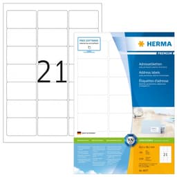 Label Herma Super Print A4 100Sh/Pack White - Image 4