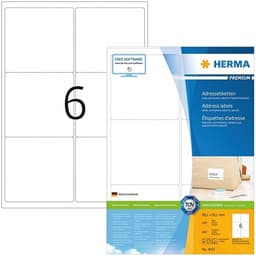 Label Herma Super Print A4 100Sh/Pack White - Image 7
