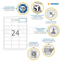 Label Herma Super Print A4 100Sh/Pack White - Image 24
