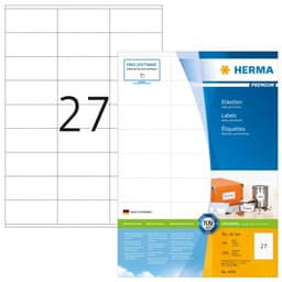 Label Herma Super Print A4 100Sh/Pack White - Image 43