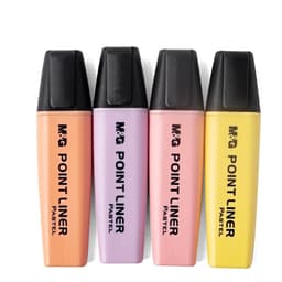 Highlighter M&G 4/Pack Pastel Assorted Ahm21580 - Image 3