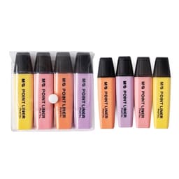 Highlighter M&G 4/Pack Pastel Assorted Ahm21580 - Image 5