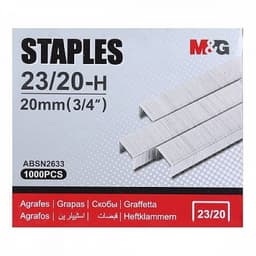 Staples M&G 23/20 1000/Pack Absn2633 - Image 1