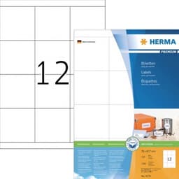 Label Herma Super Print A4 100Sh/Pack White - Image 55