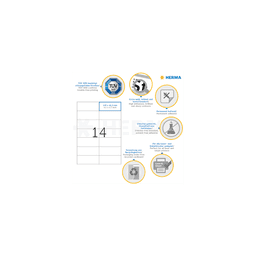 Label Herma Super Print A4 100Sh/Pack White - Image 64