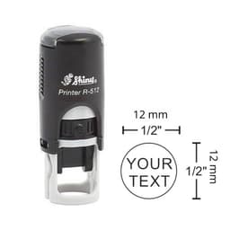 Stamp Shiny R-512 Round 12 Mm - Image 2