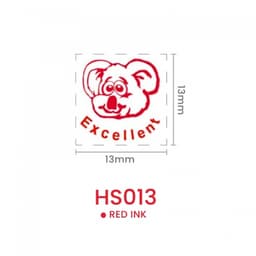 Stamp Shiny Pre-Inked "Excellent" - Image 2