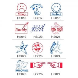 Stamp Shiny Pre-Inked "Happy Face" - Image 4