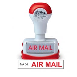 Stamp Shiny Pre-Inked "Air Mail" - Image 1