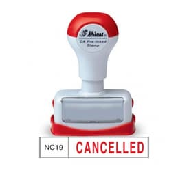 Stamp Shiny Pre-Inked "Cancelled" - Image 1