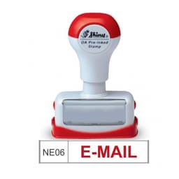 Stamp Shiny Pre-Inked "E-Mail" - Image 1