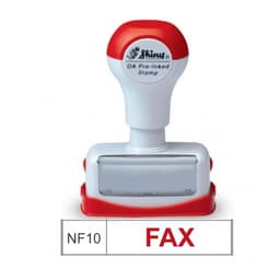 Stamp Shiny Pre-Inked "Fax" - Image 1