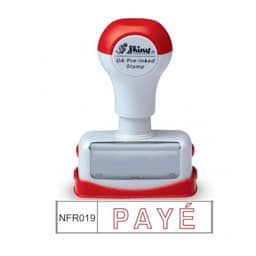 Stamp Shiny Pre-Inked "PAYE" - Image 1
