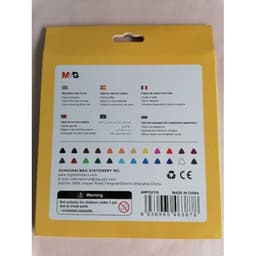 Colored Pencil M&G 24/Pack Wood Free Awpq2119 - Image 2