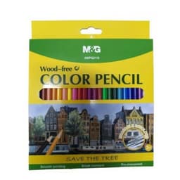 Colored Pencil M&G 24/Pack Wood Free Awpq2119 - Image 1