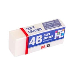 Eraser M&G 42X18X11Mm Soft White Axpn0760 - Image 2