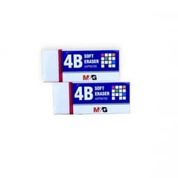 Eraser M&G 52X23X11Mm Soft White Axpn0761 - Image 2
