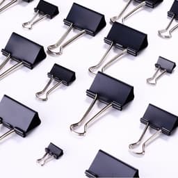 Binder Clip Comix 25Mm 12/Pack Black B3608 - Image 4