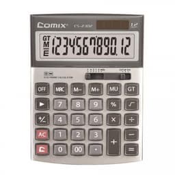Calculator Comix 12 Digits Grey Cs-2302 - Image 1