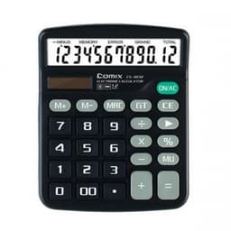 Calculator Comix 12 Digits Black Cs-1832 - Image 1