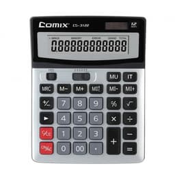 Calculator Comix 12 Digits Silver Cs-3122 - Image 1